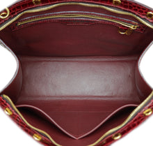Louis Vuitton Burgundy Alligator Brea MM Bag