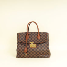 Louis Vuitton Ebene Damier Ascot Bag w/ Initial S