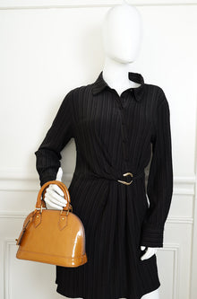 Louis Vuitton Noisette Monogram Vernis Alma BB Bag