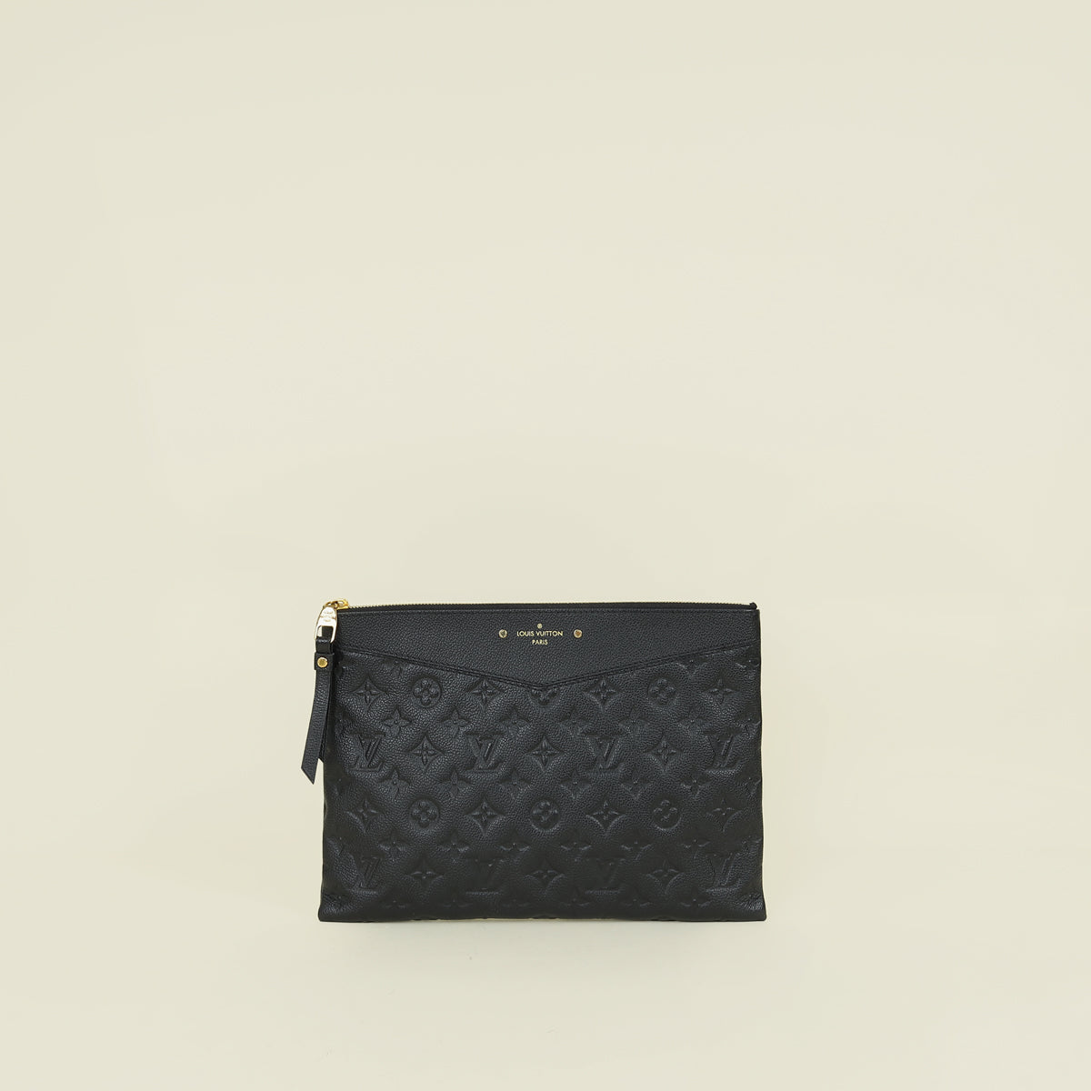Louis Vuitton Black Monogram Empreinte Daily Pouch
