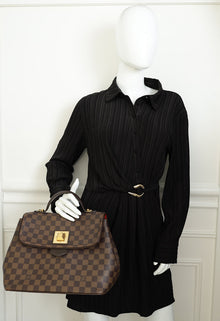 Louis Vuitton Damier Ebene Bergamo MM Bag