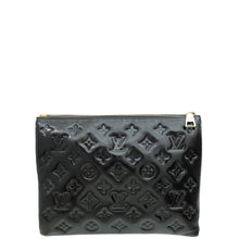 Louis Vuitton Black Monogram Embossed Glazed Coussin PM Bag
