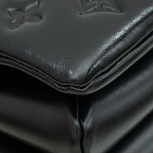 Louis Vuitton Black Monogram Embossed Glazed Coussin PM Bag