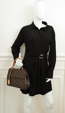 Louis Vuitton Brown Monogram Cluny BB Bag