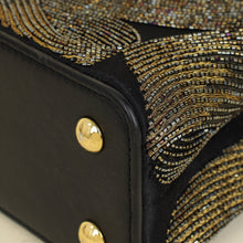 Louis Vuitton Bicolor Satin Beaded Embroidered Cruella Mini Capucines Bag