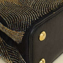 Louis Vuitton Bicolor Satin Beaded Embroidered Cruella Mini Capucines Bag