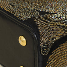 Louis Vuitton Bicolor Satin Beaded Embroidered Cruella Mini Capucines Bag