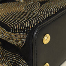 Louis Vuitton Bicolor Satin Beaded Embroidered Cruella Mini Capucines Bag