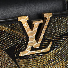 Louis Vuitton Bicolor Satin Beaded Embroidered Cruella Mini Capucines Bag