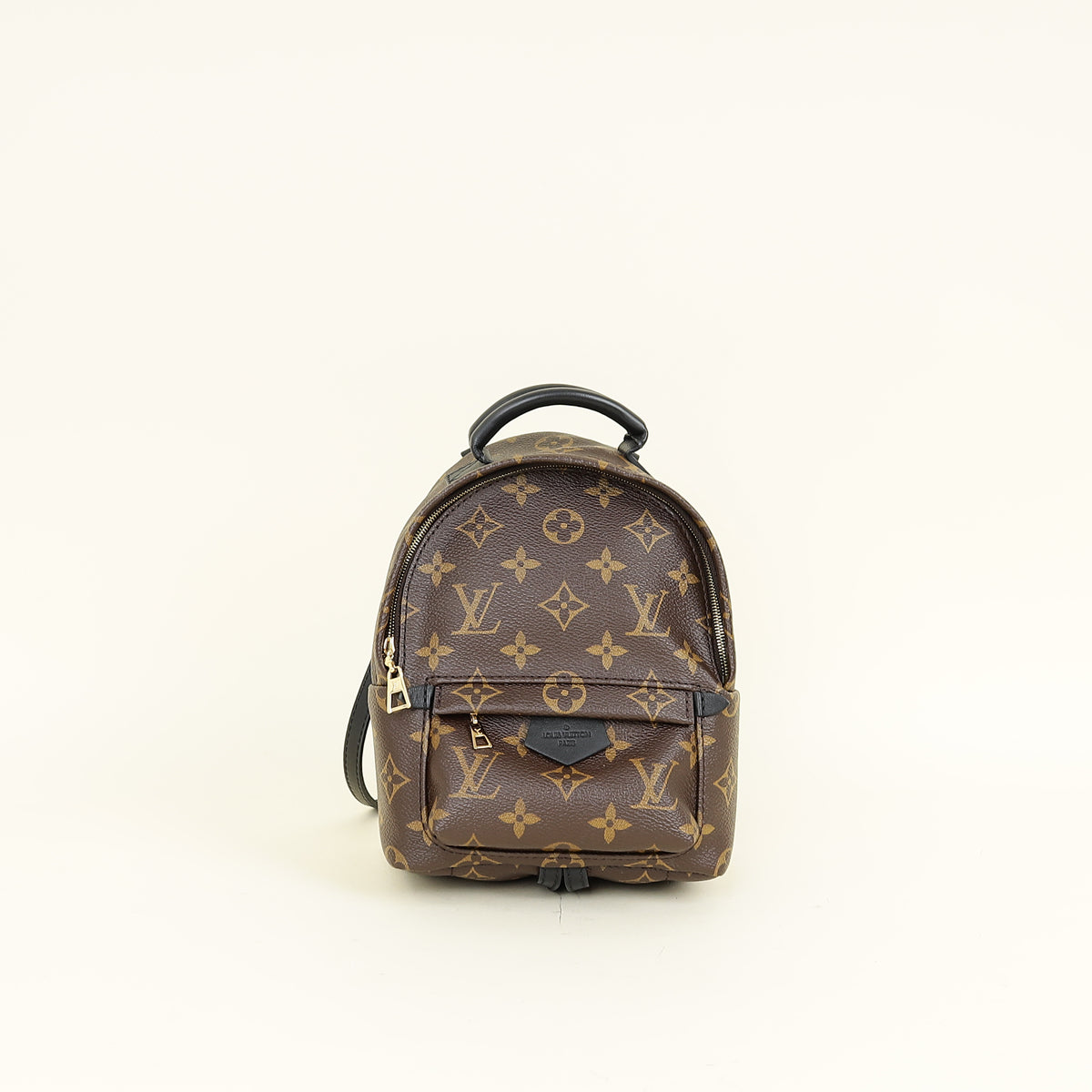 Louis Vuitton Monogram Black Palm Springs Mini Backpack