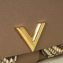 Louis Vuitton Bicolor Python and Leather Very Chain Bag