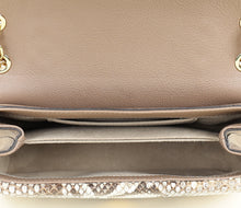 Louis Vuitton Bicolor Python and Leather Very Chain Bag