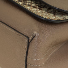 Louis Vuitton Bicolor Python and Leather Very Chain Bag