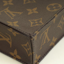 Louis Vuitton Brown Monogram Petit Sac Plat Bag
