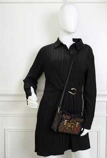 Louis Vuitton Monogram Black Petite Malle Bag
