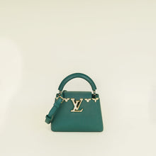 Louis Vuitton Emeraude Green Capucines Mini Bag