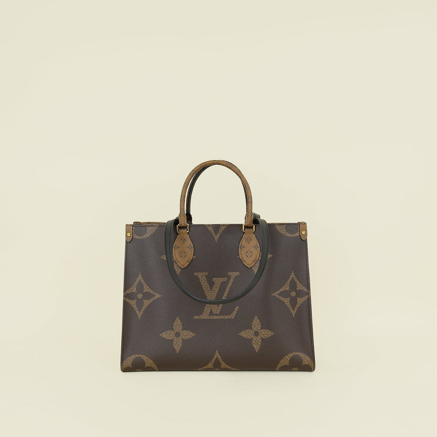 Louis Vuitton Monogram Reverse Onthego MM Bag