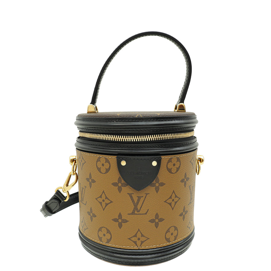 Louis Vuitton Monogram Reverse Black Cannes Bag