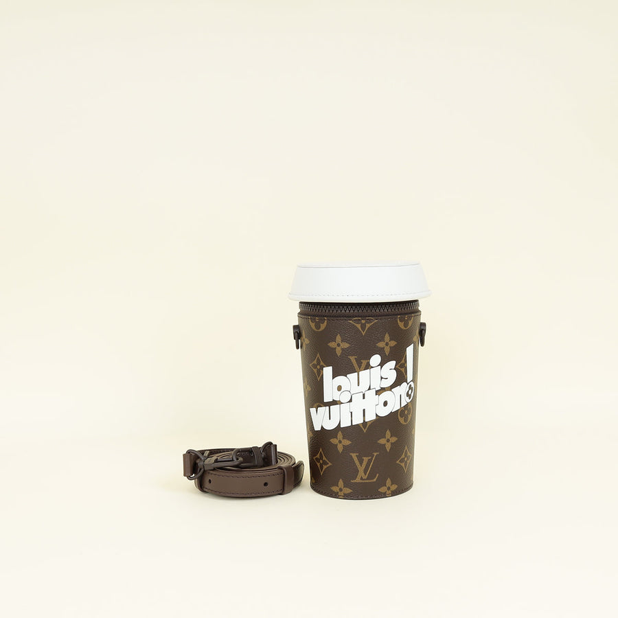 Louis Vuitton Monogram Everyday LV Coffee Cup Pouch