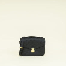 Louis Vuitton Black Monogram Empreinte Pochette Metis Bag