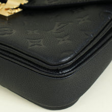 Louis Vuitton Black Monogram Empreinte Pochette Metis Bag