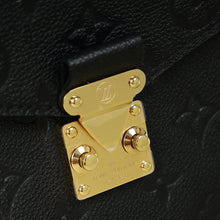 Louis Vuitton Black Monogram Empreinte Pochette Metis Bag