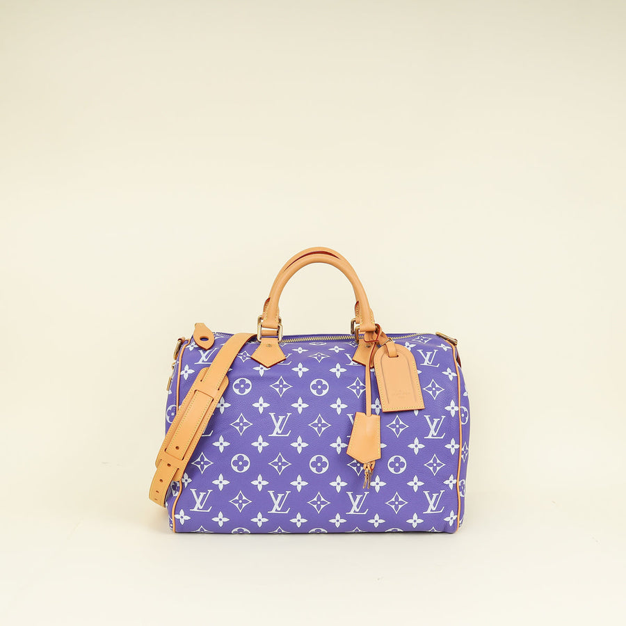 Louis Vuitton Amethyst Purple Speedy P9 Bandoulière 40 Bag