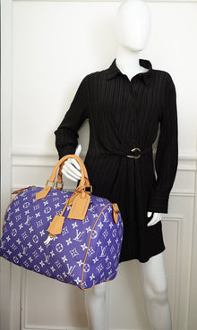 Louis Vuitton Amethyst Purple Speedy P9 Bandoulière 40 Bag