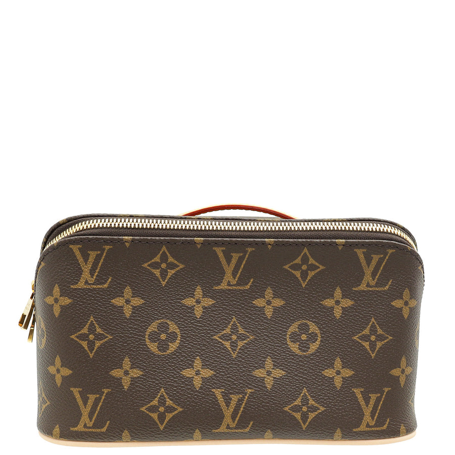 Louis Vuitton Brown Monogram Toiletry Bag