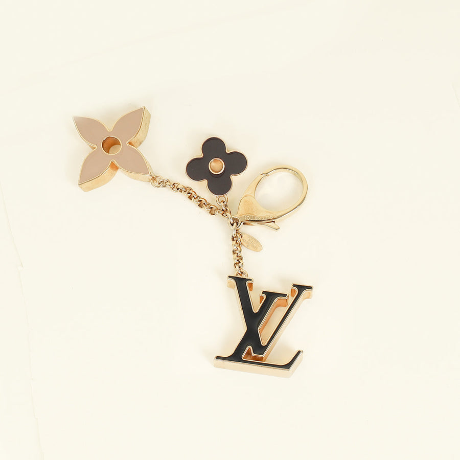Louis Vuitton Tricolor Fleur de Monogram Bag Charm
