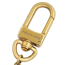 Louis Vuitton Gold Finish Fleur de Monogram Bag Charm Chain