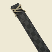 Louis Vuitton Damier Graphite Initiales 40mm Reversible Belt 44