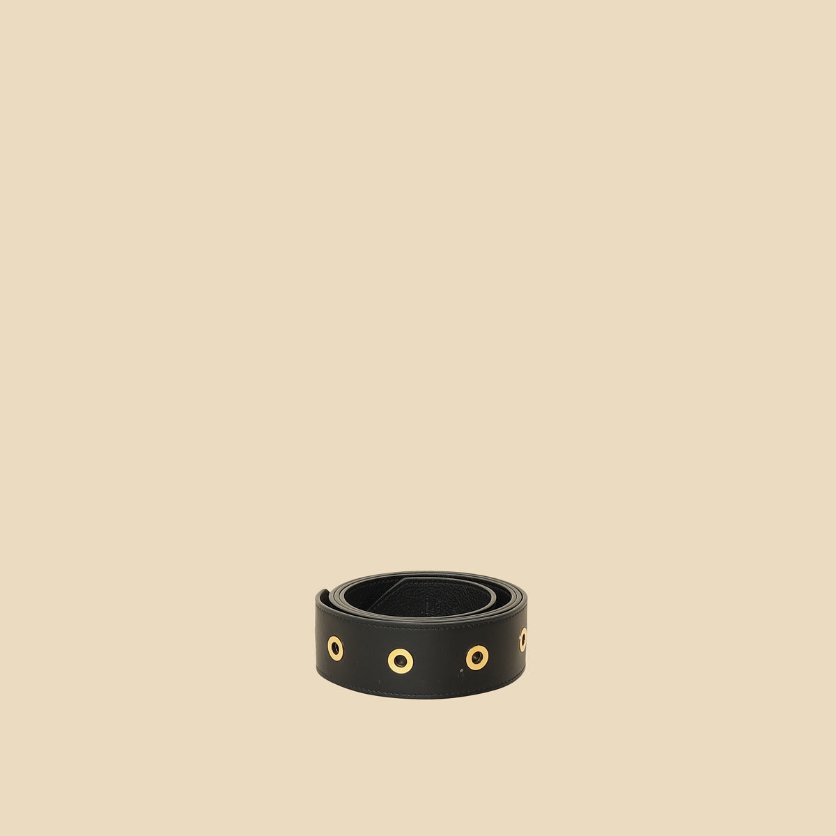 Louis Vuitton Black Tie The Knot Eyelets 45mm Belt 32
