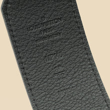 Louis Vuitton Black Tie The Knot Eyelets 45mm Belt 32