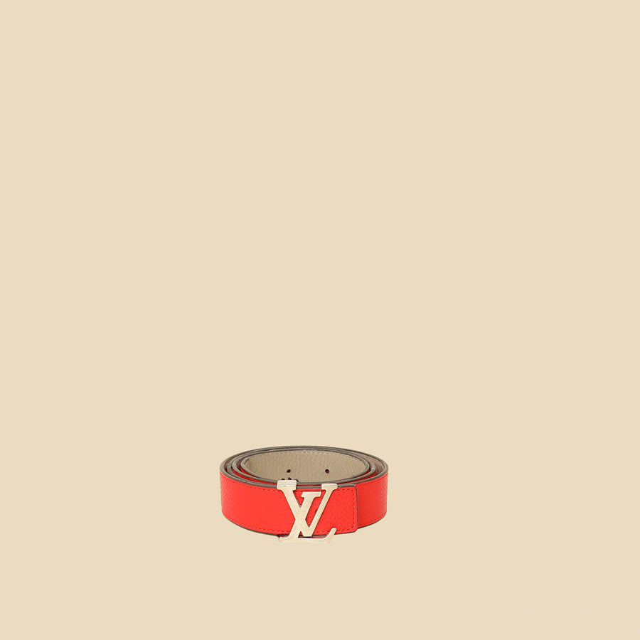 Louis Vuitton Bicolor Initials 30mm Reversible Belt 34