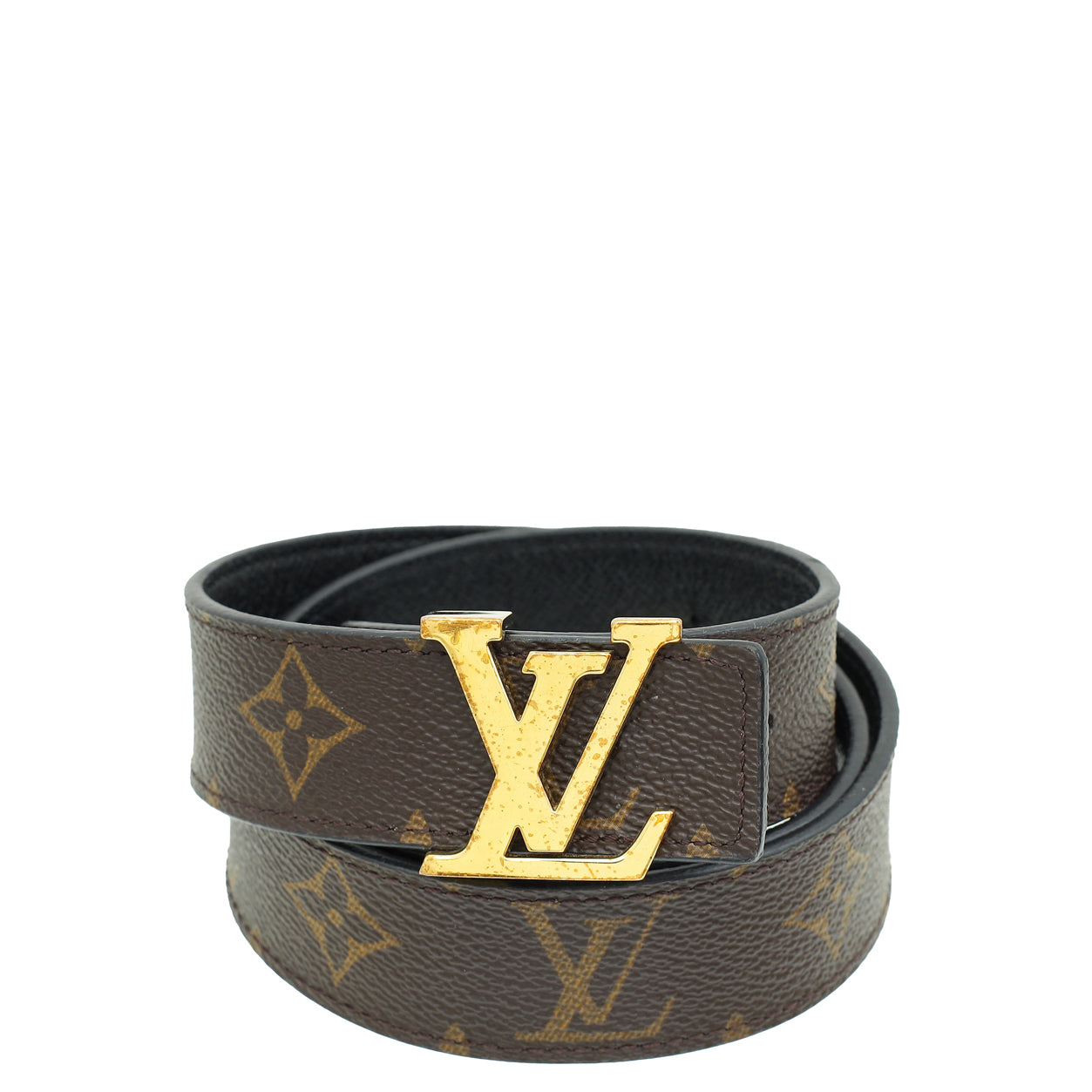 Louis Vuitton Bicolor Initials 30MM Reversible Belt 34