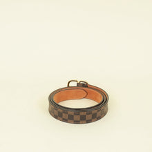 Louis Vuitton Mini Damier Ebene Mini 25mm Belt 36