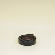 Louis Vuitton Monogram Black Pretty LV 30mm Reversible Belt 34