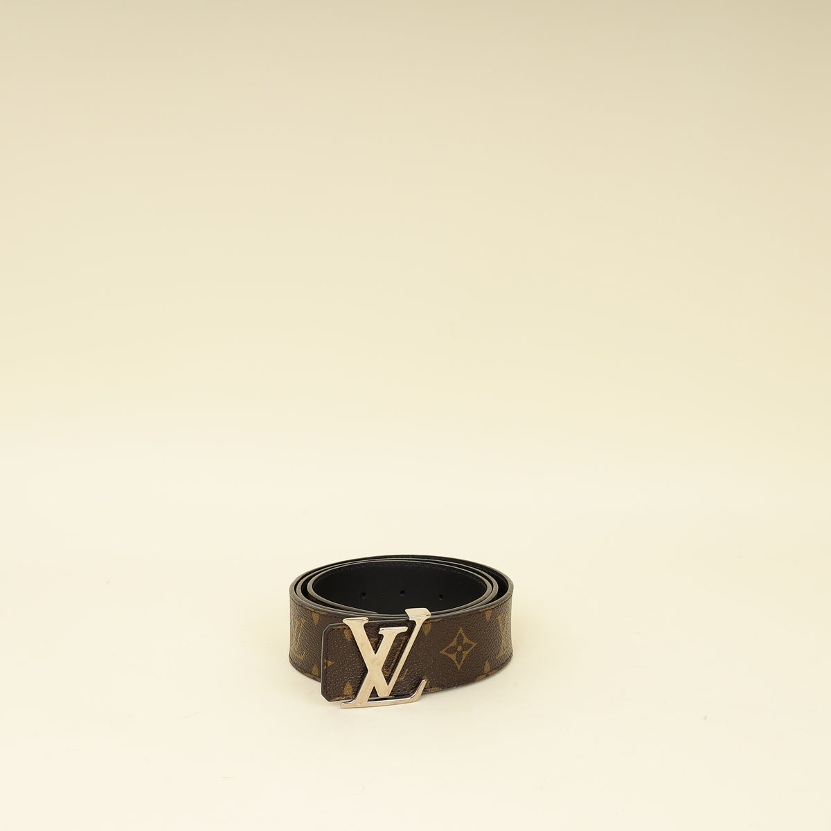 Louis Vuitton Bicolor Monogram LV Initiales 40mm Reversible Belt 36