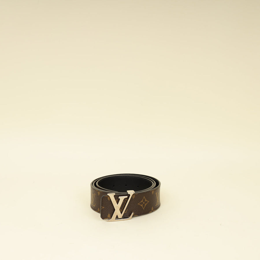 Louis Vuitton Bicolor Monogram LV Initiales 40mm Reversible Belt 36