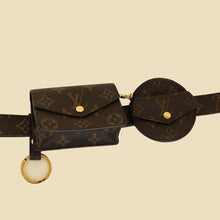 Louis Vuitton Brown Monogram Daily Multi Pocket 30mm Belt 28