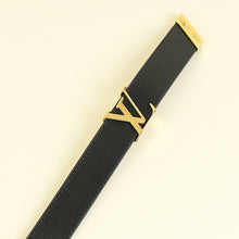 Louis Vuitton Black Initiales 20mm Belt 28
