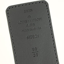 Louis Vuitton Monogram Black Initiales 40mm Reversible Belt 36