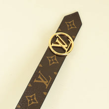 Louis Vuitton Monogram Black Circle Reversible 35mm Belt 34