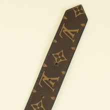 Louis Vuitton Monogram Black Circle Reversible 35mm Belt 34
