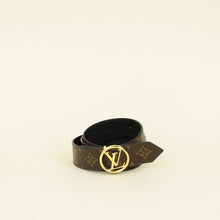Louis Vuitton Monogram Black Circle Reversible 35mm Belt 36