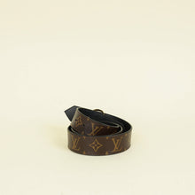 Louis Vuitton Monogram Black Circle Reversible 35mm Belt 36