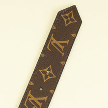 Louis Vuitton Monogram Black Circle Reversible 35mm Belt 36
