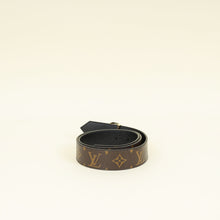 Louis Vuitton Monogram Black Circle 35mm Reversible Belt 34
