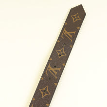 Louis Vuitton Monogram Black Circle 35mm Reversible Belt 34